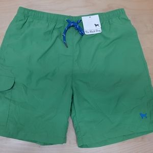 Black Dog Martha's Vineyard Green Swim Trunks